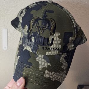 Kuiu Ultralight Cordura Ripstop Hunting Nylon Camo Green Ball Cap Hat Men's OS